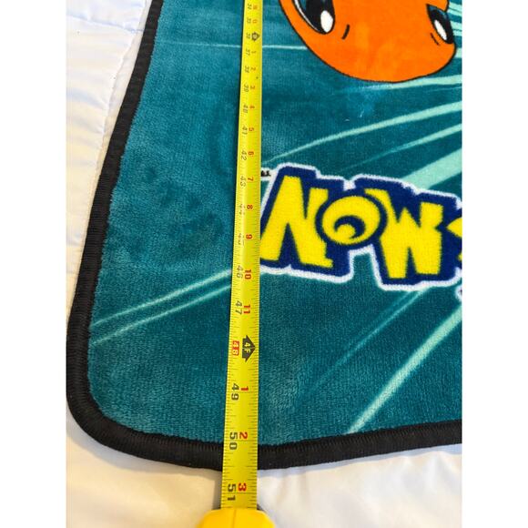 Pokemon Pikachu Character Fleece Throw Blanket 39 x 51 Nintendo Kids Gaming - Picture 5 of 14